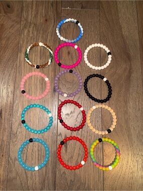 lot of 13 Lokai bracelets